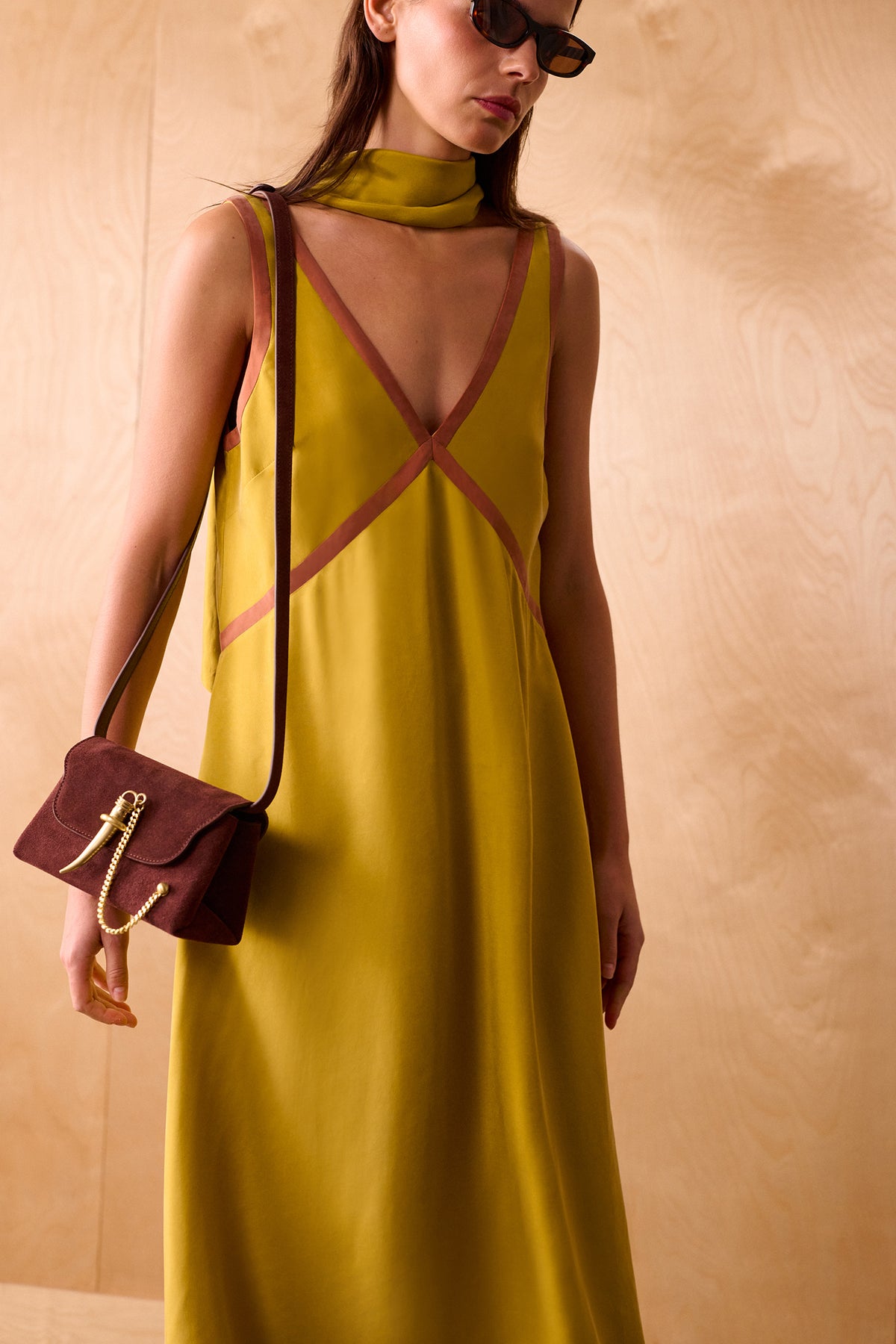 THE NAOMI CUPRO DRESS