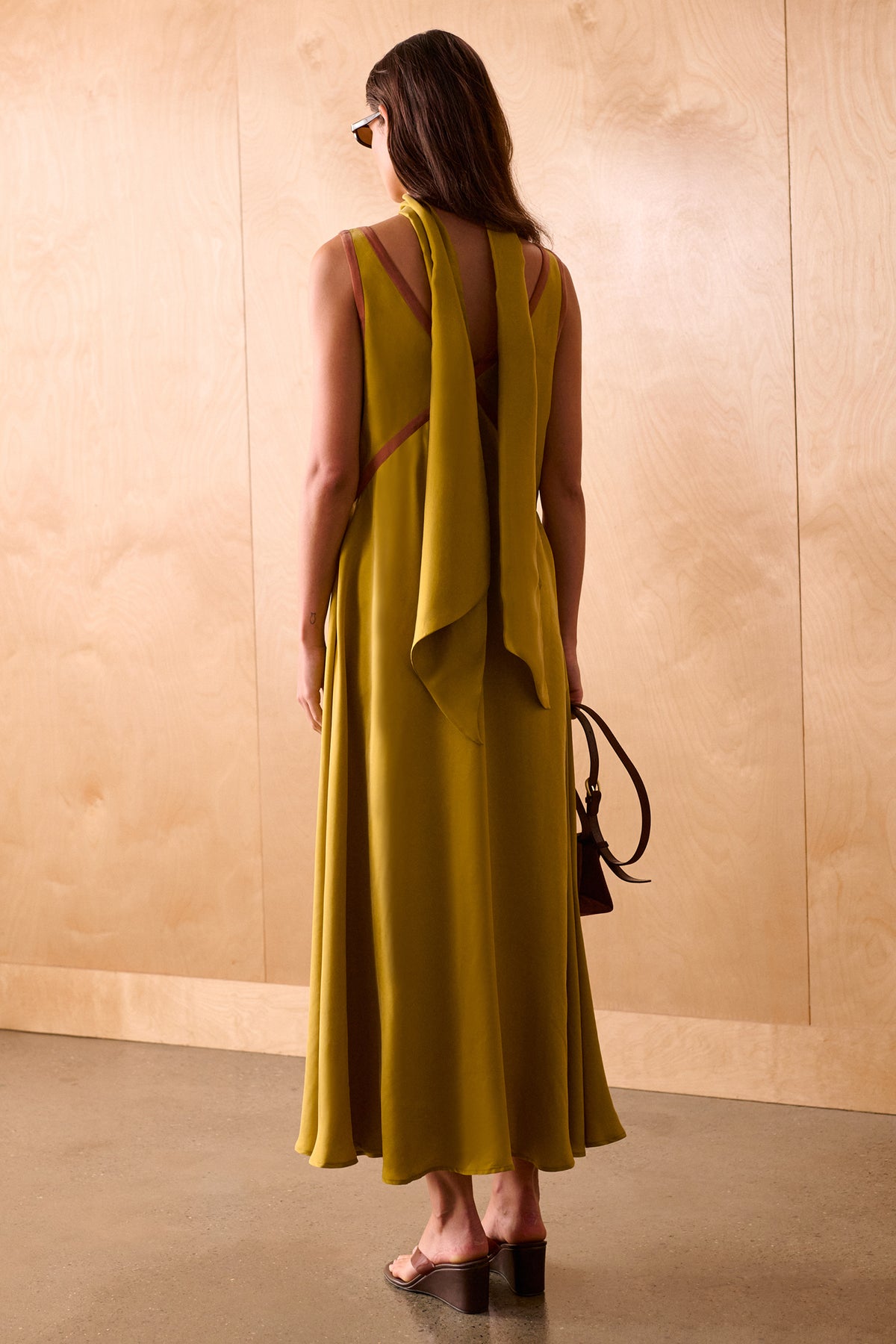 THE NAOMI CUPRO DRESS