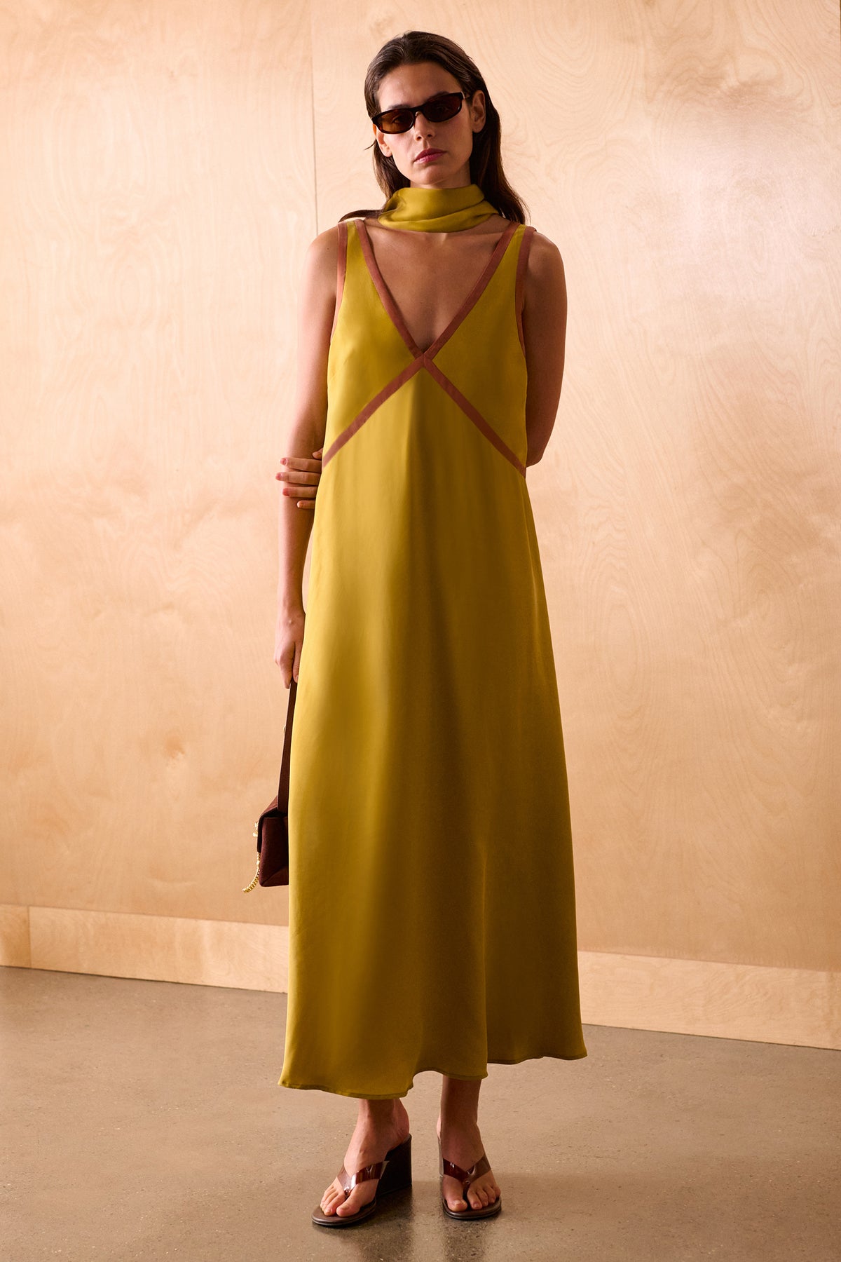 THE NAOMI CUPRO DRESS