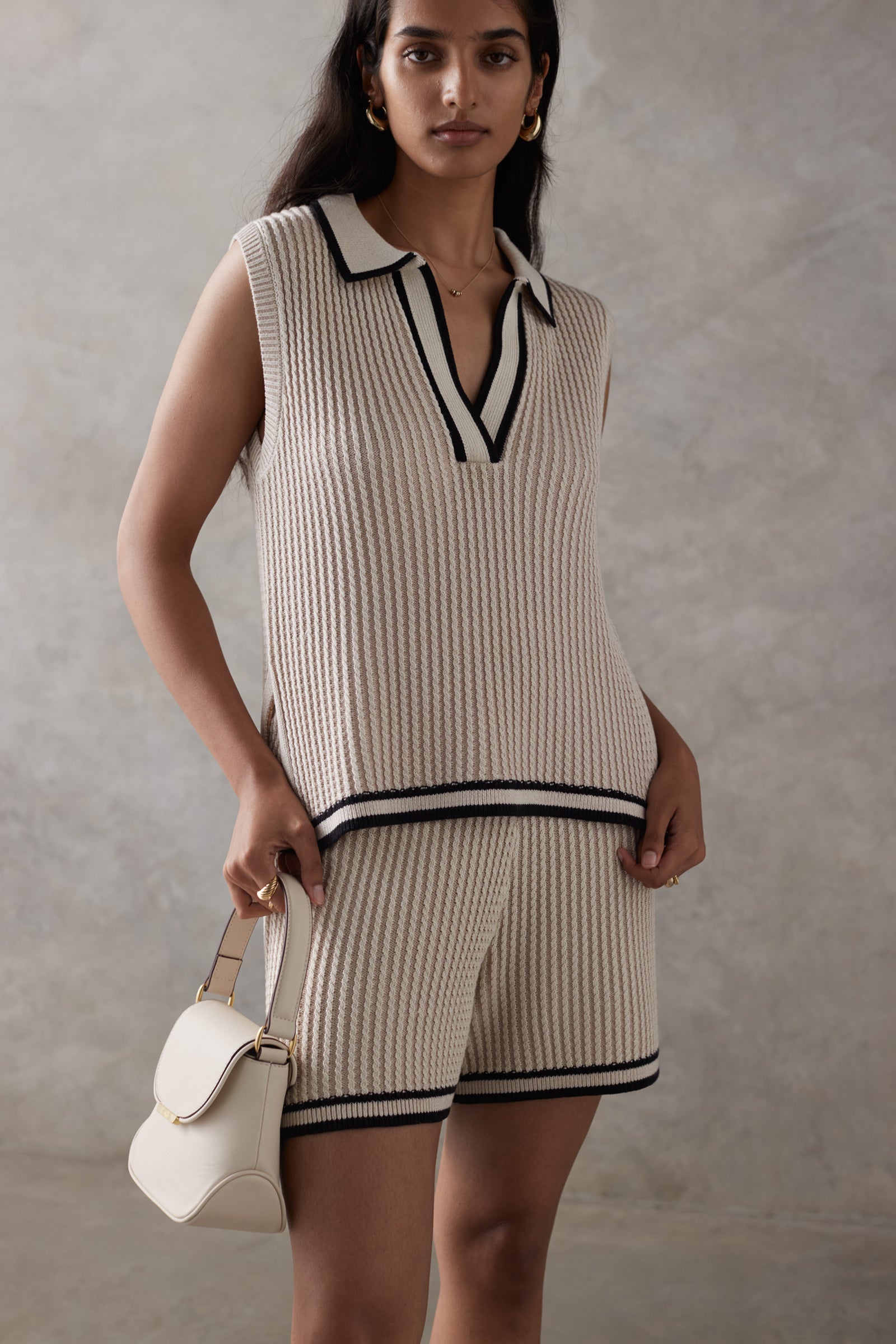 THE PHIA KNIT SHORTS