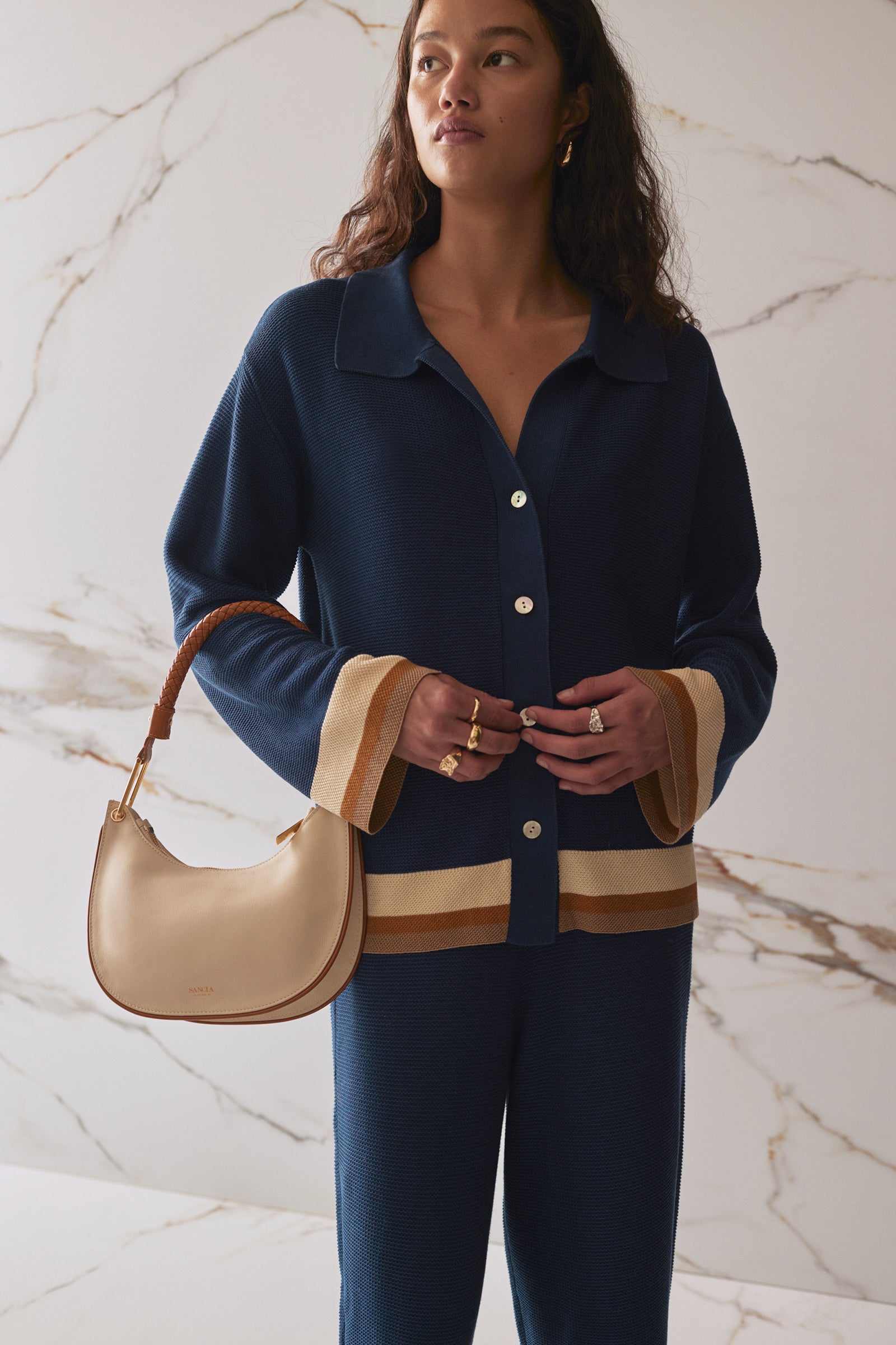 THE ABIGAIL KNIT SHIRT