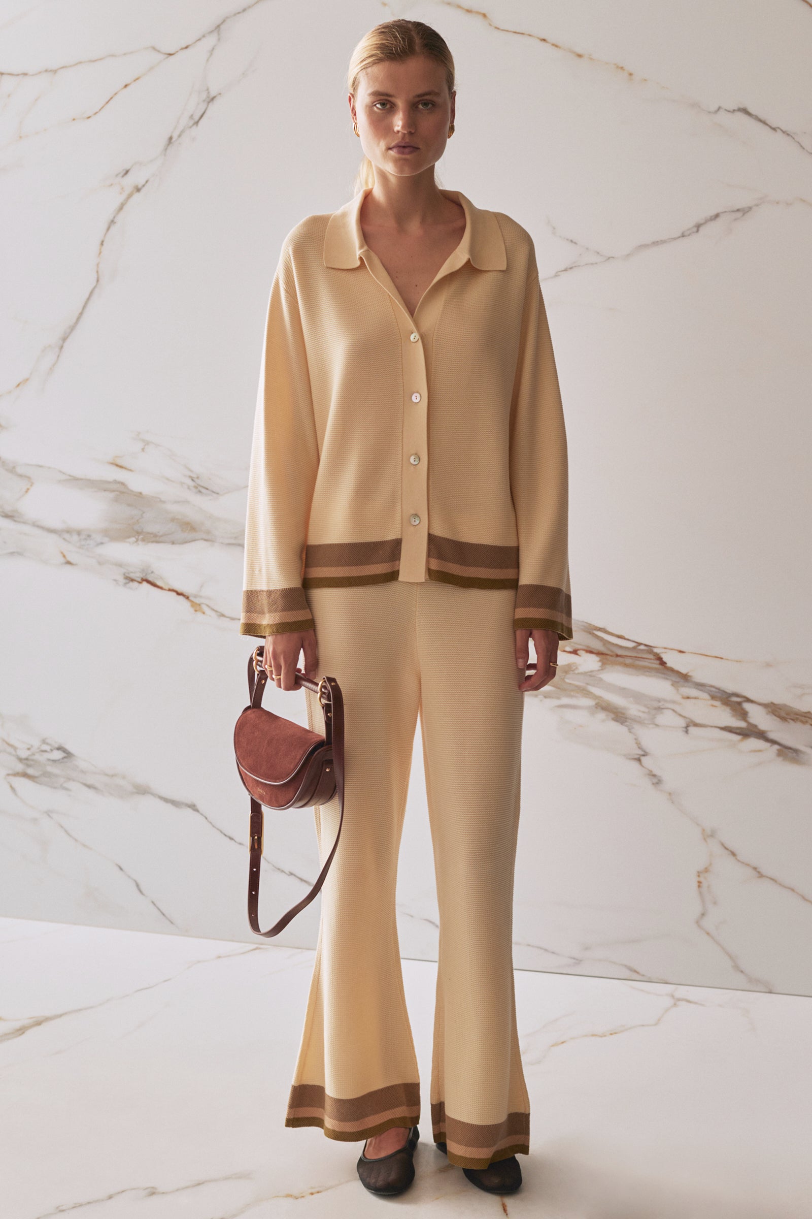THE ABIGAIL KNIT SHIRT