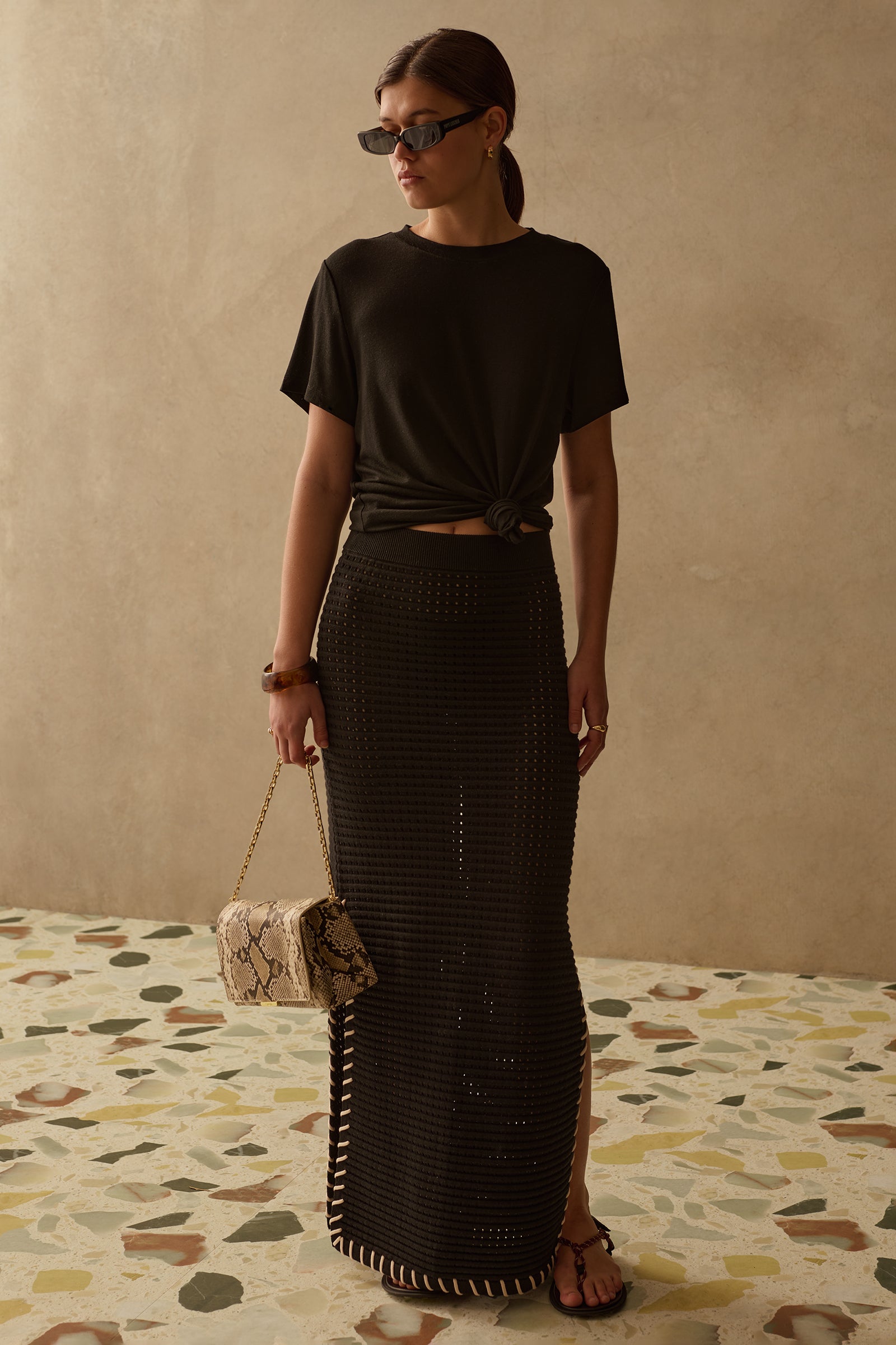 THE JELENA KNIT SKIRT