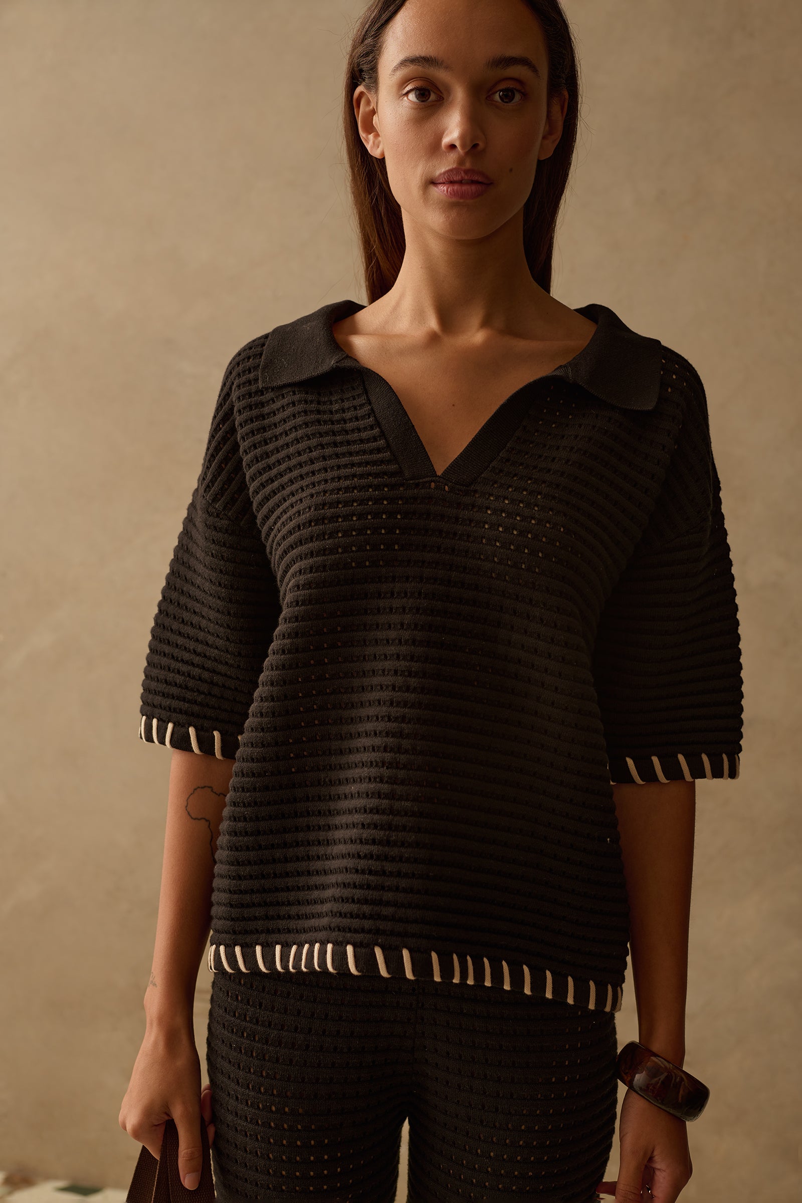 THE ZARNI KNIT SHIRT