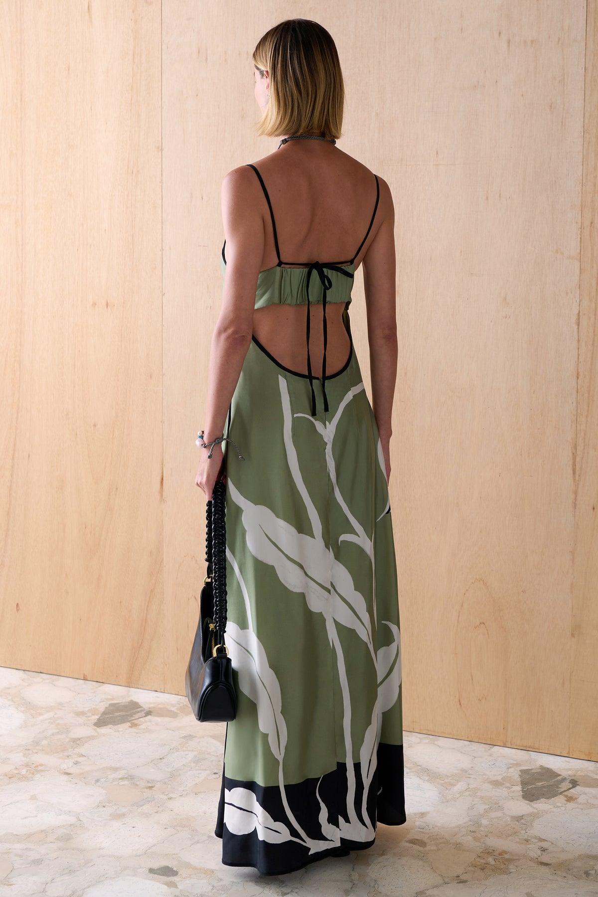 THE VIOLETA CUPRO DRESS