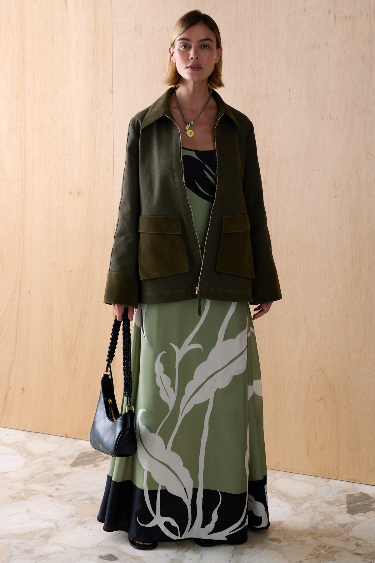 THE VIOLETA CUPRO DRESS