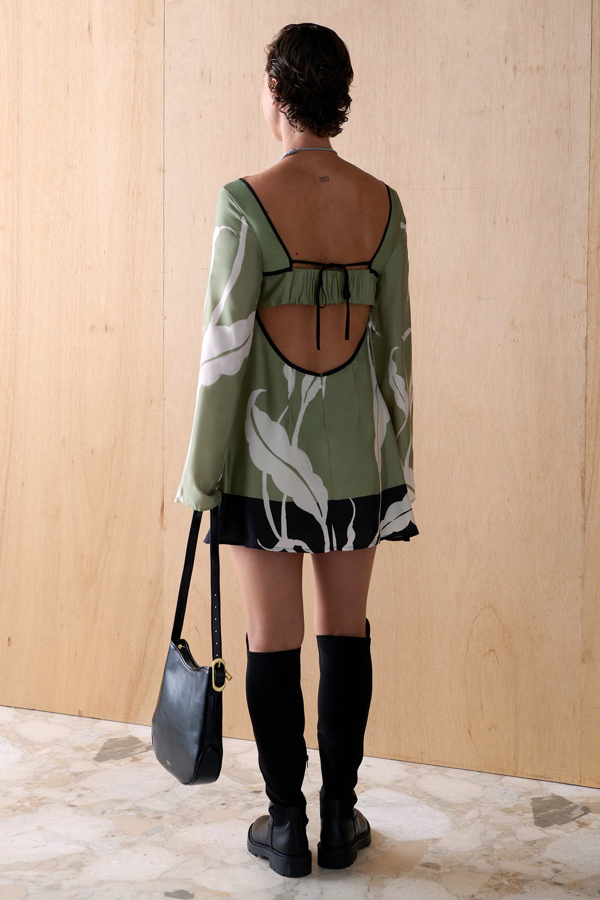 THE ARIA CUPRO DRESS