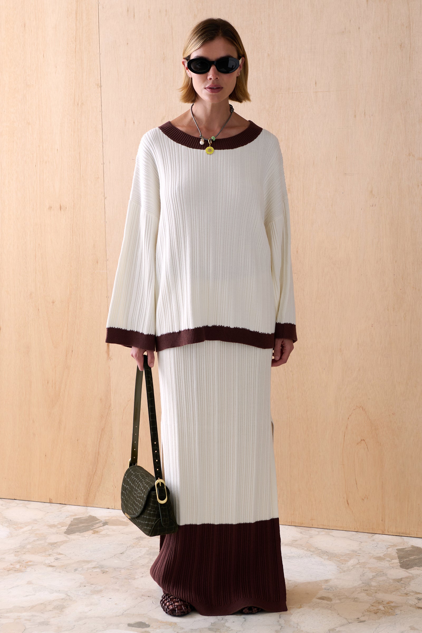 THE VALE COTTON KNIT TOP