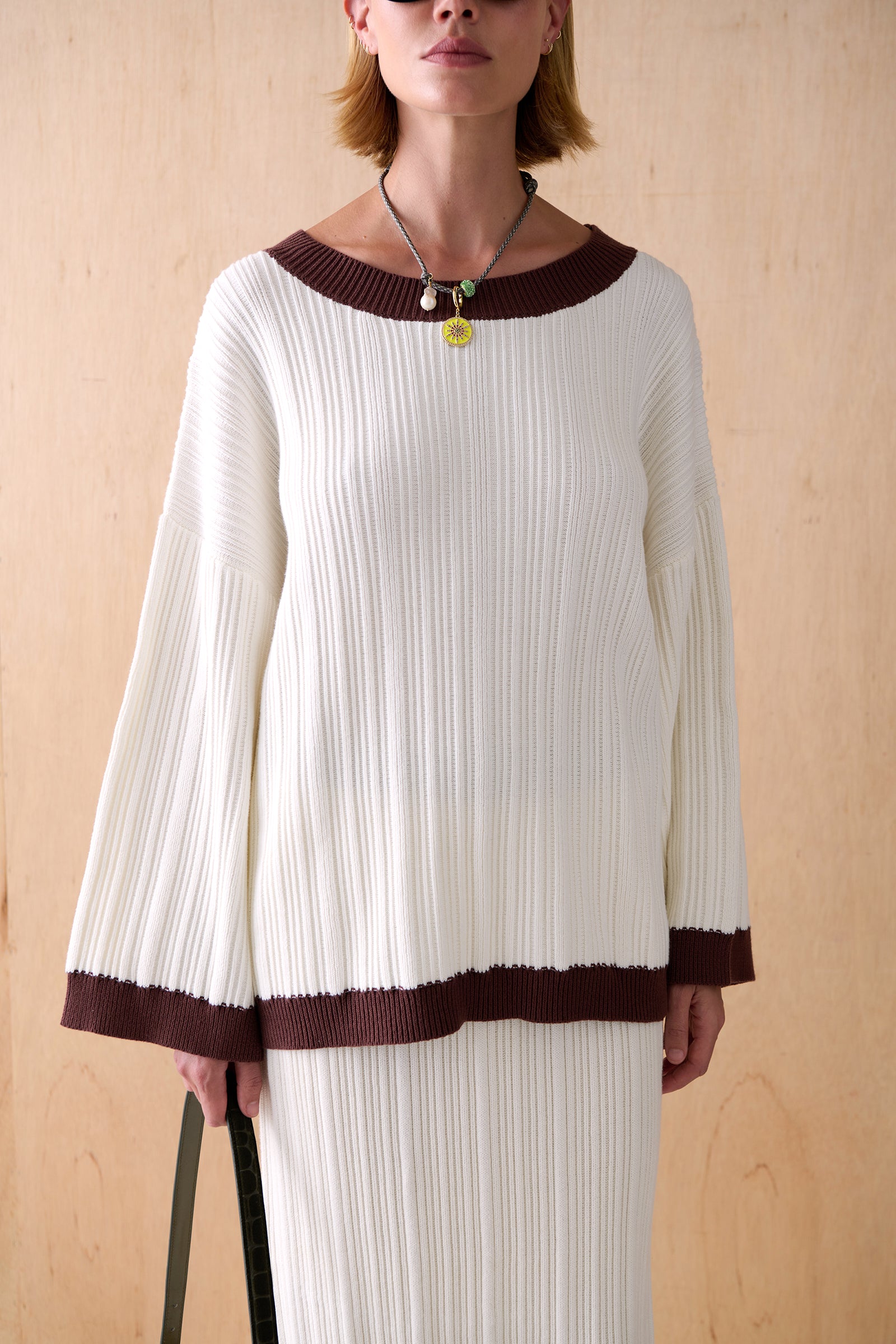THE VALE COTTON KNIT TOP