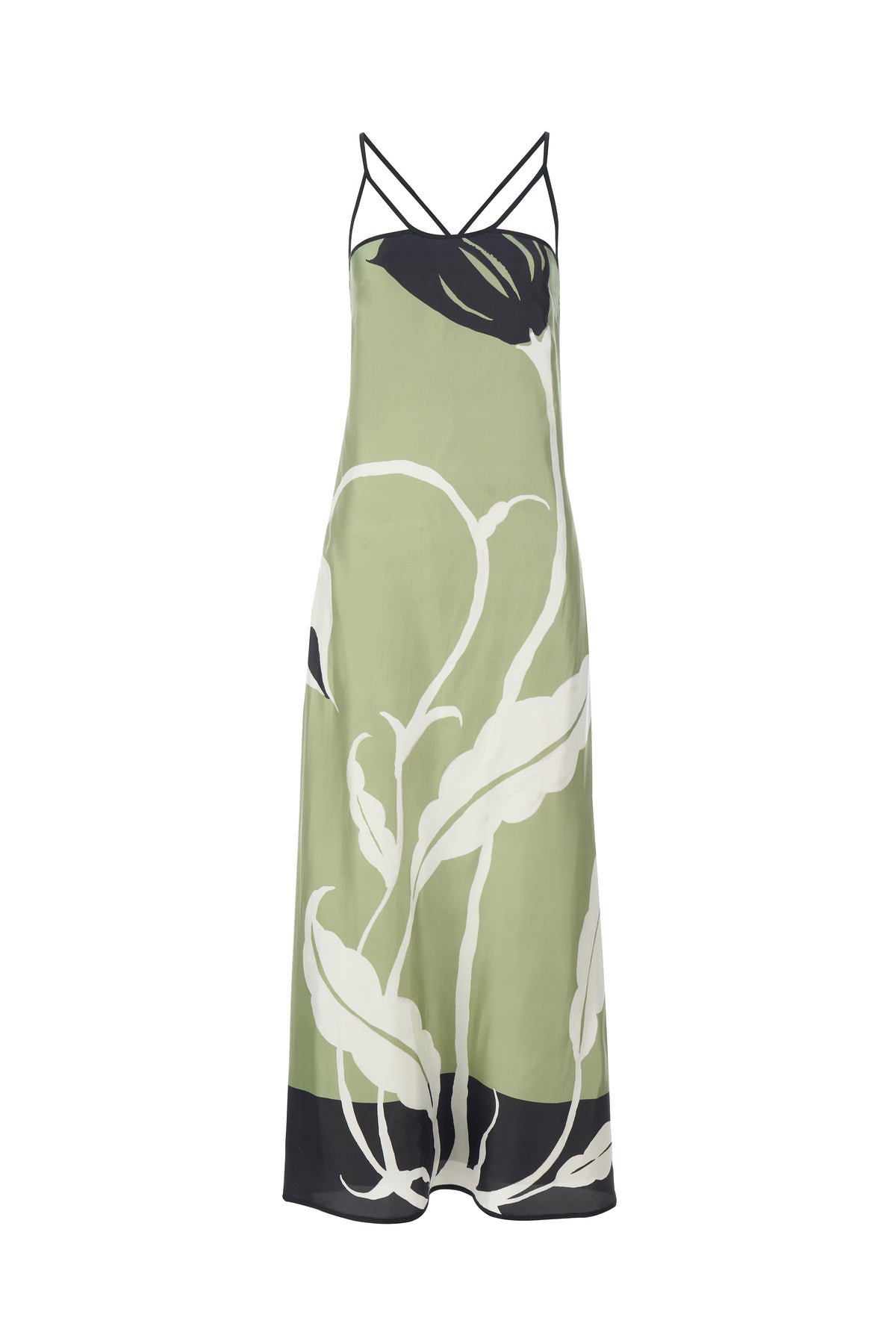THE VIOLETA CUPRO DRESS