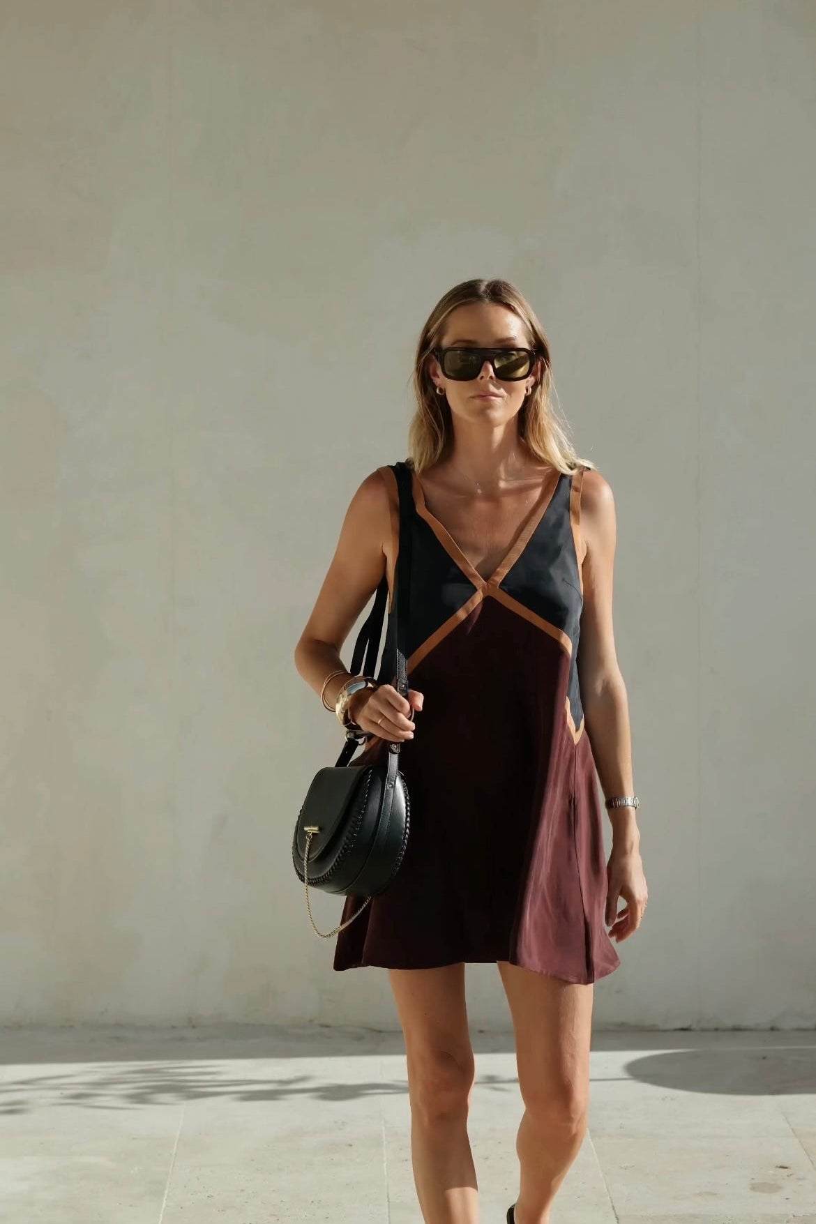THE ADRIANA CUPRO DRESS