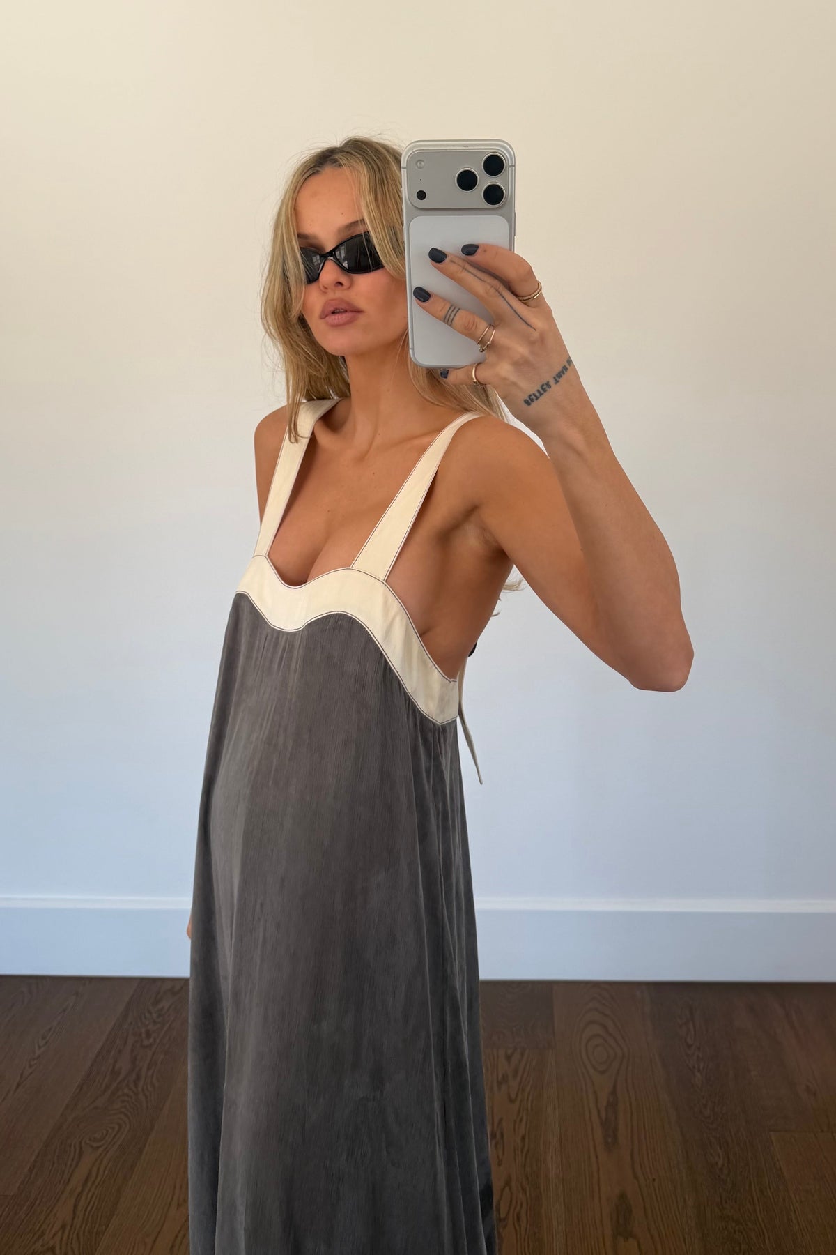 THE LYNN CUPRO DRESS