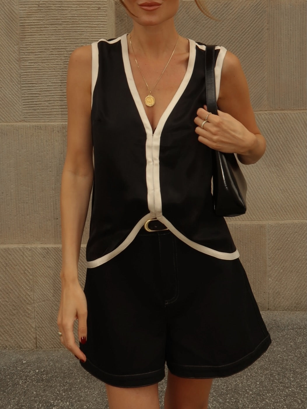THE CLEMENT CUPRO TOP