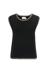 THE TRICOT COTTON KNIT VEST