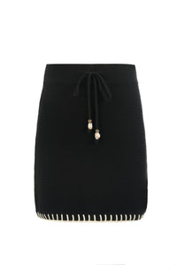 THE NEVE COTTON KNIT SKIRT