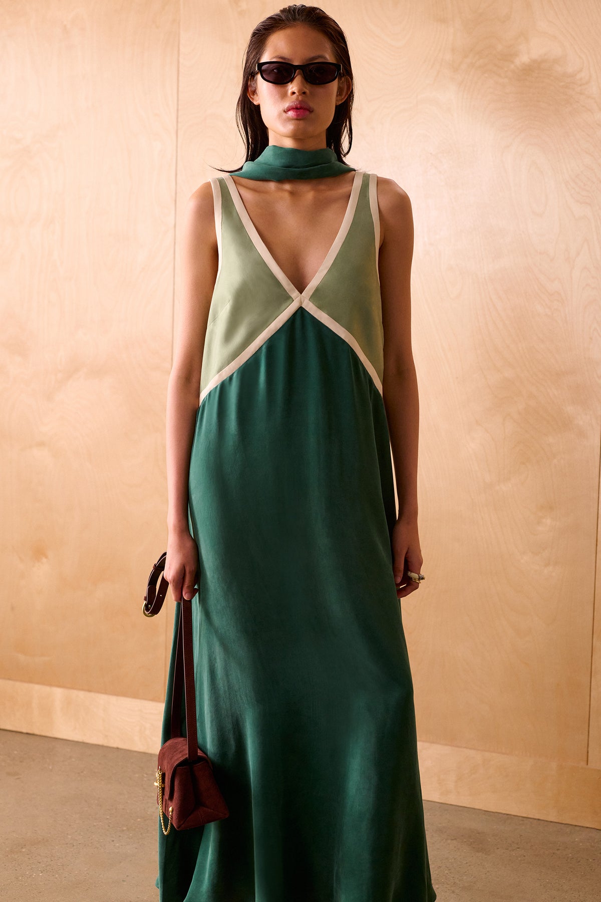 THE NAOMI CUPRO DRESS