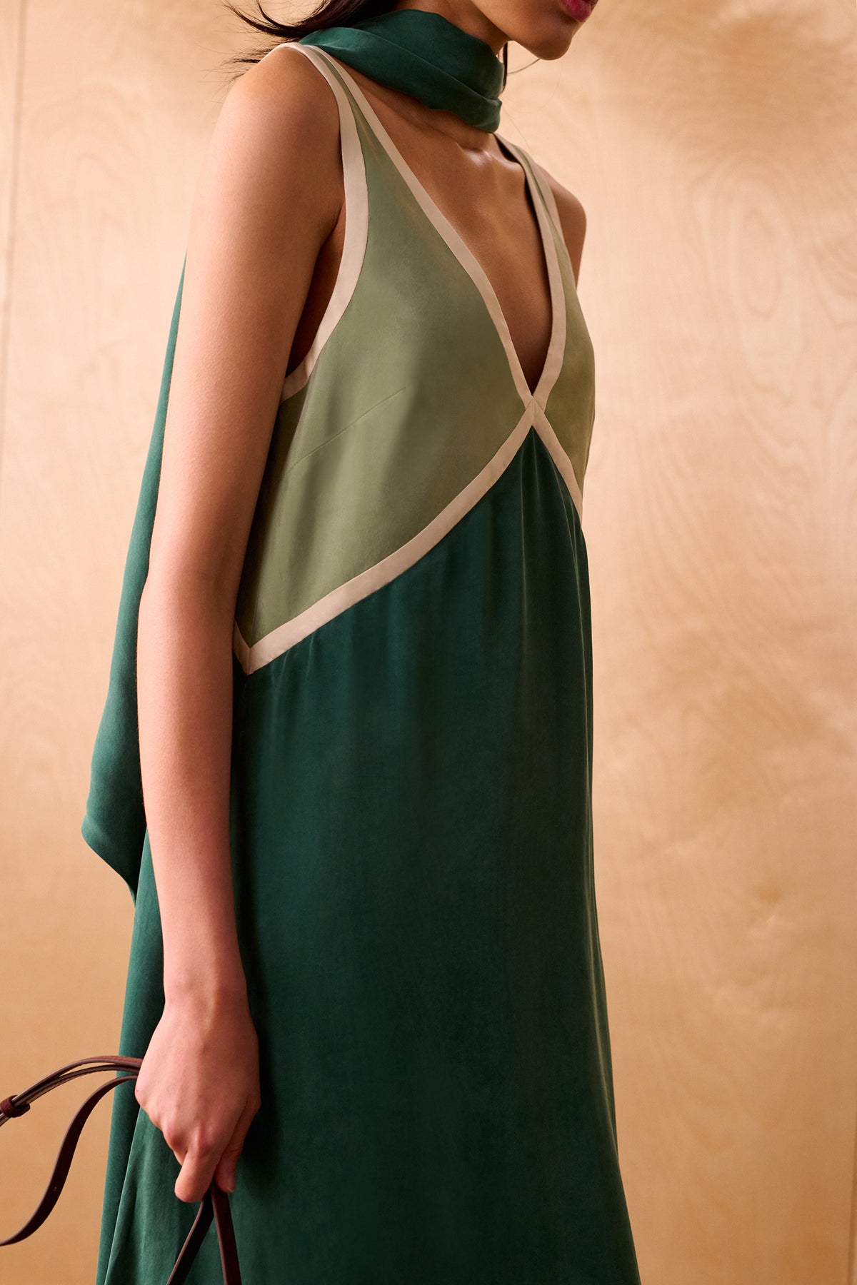 THE NAOMI CUPRO DRESS