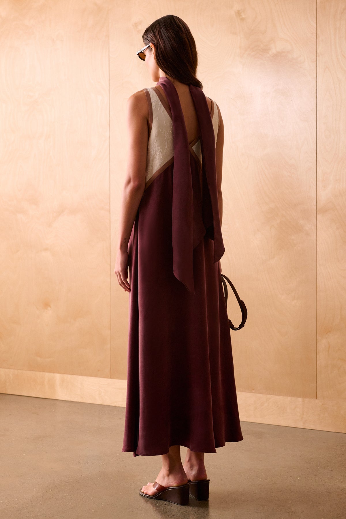 THE NAOMI CUPRO DRESS