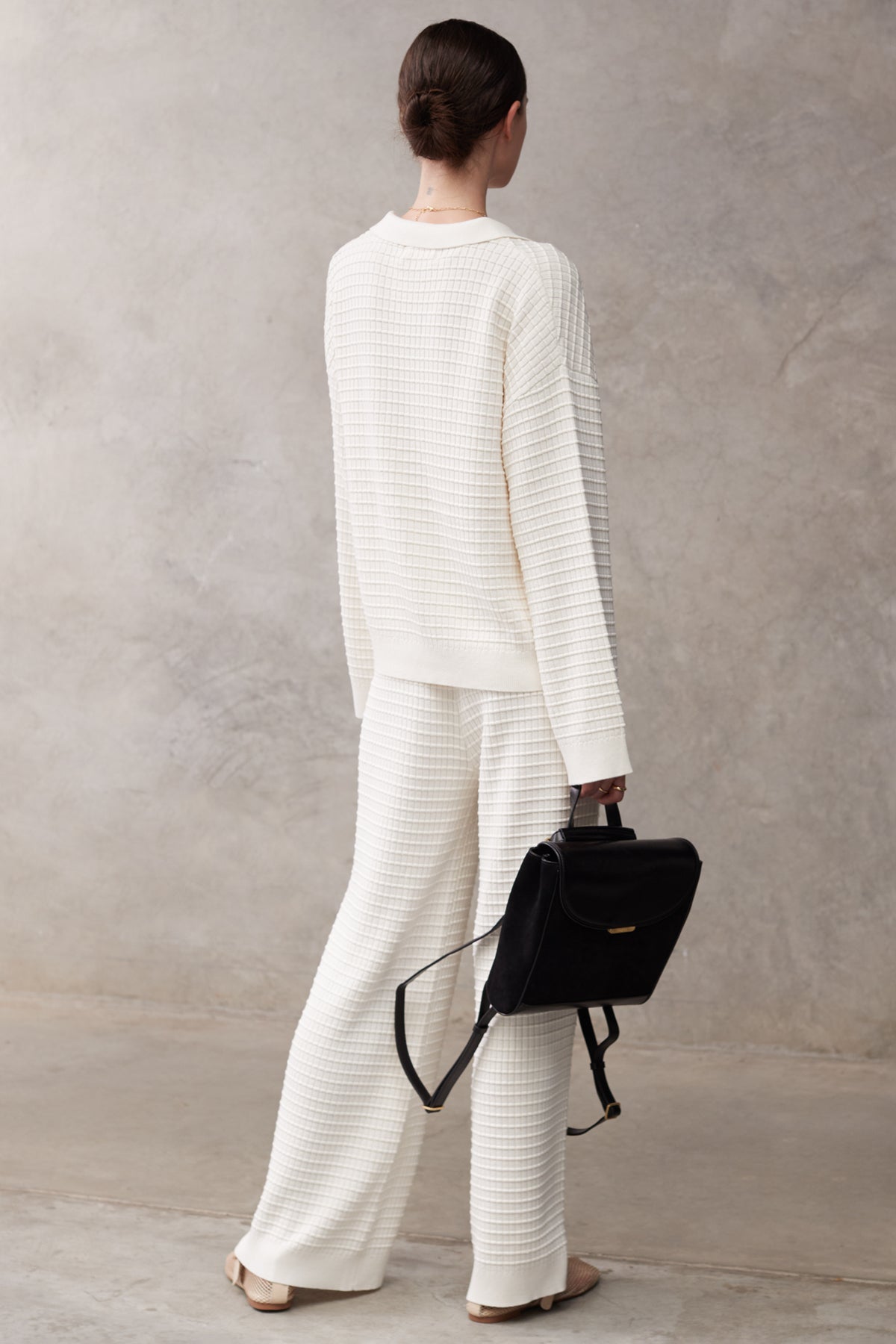 THE ORIANE KNIT SHIRT