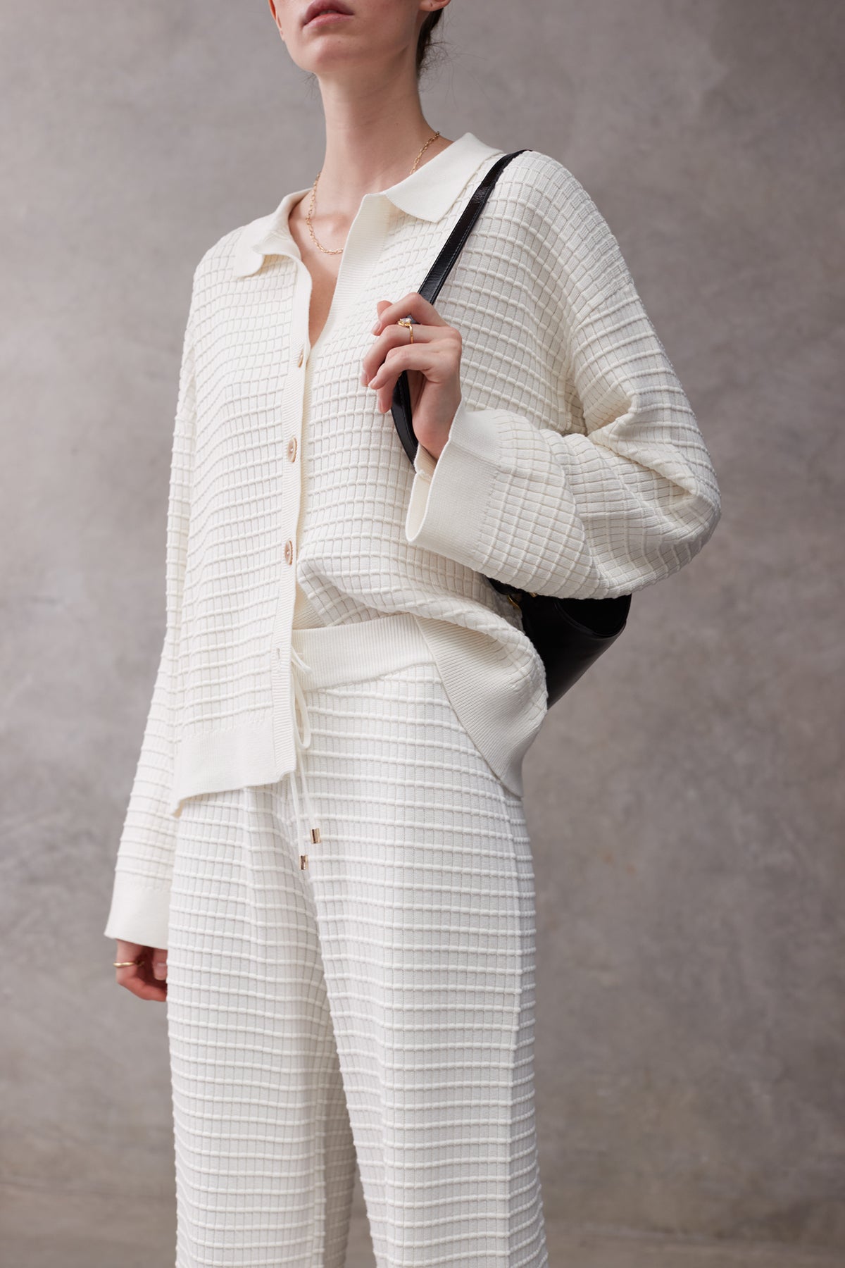 THE ORIANE KNIT SHIRT