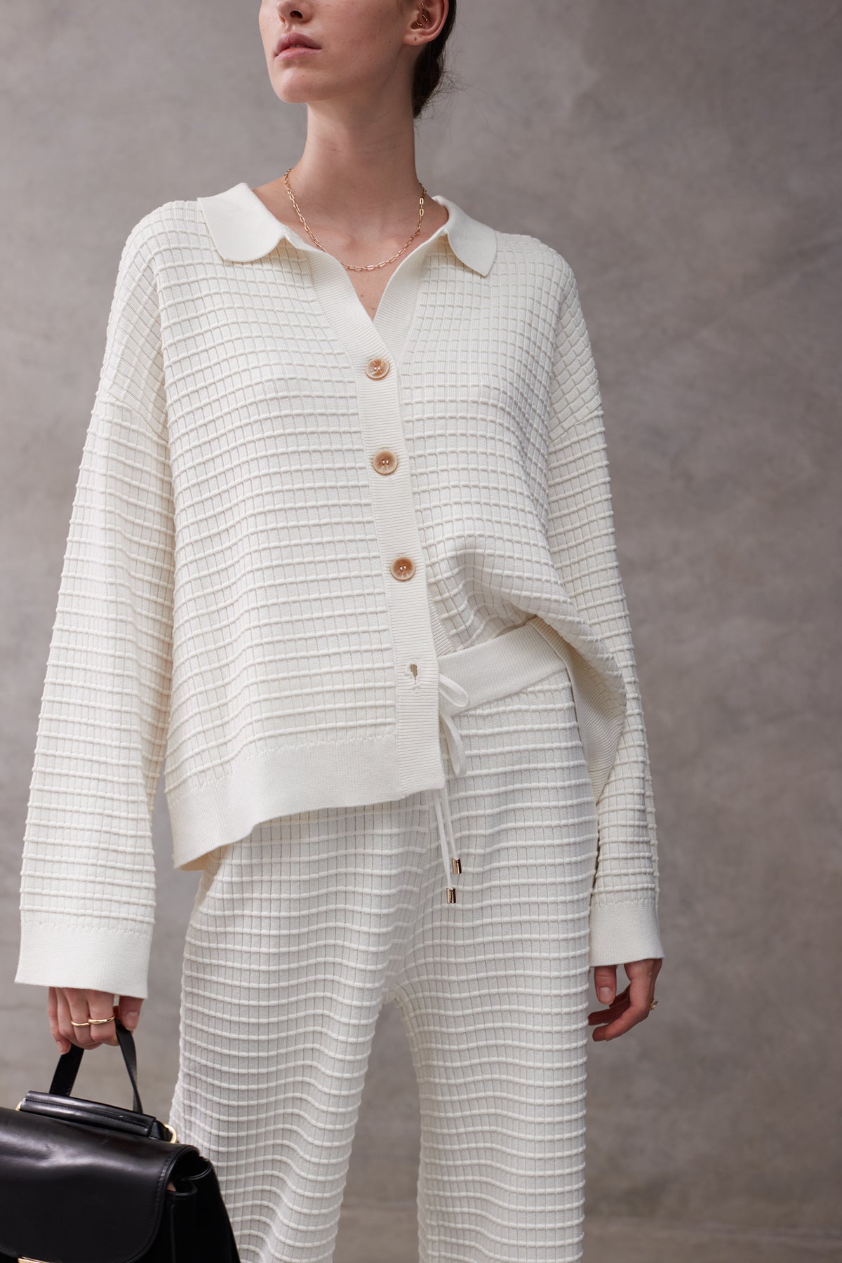 THE ORIANE KNIT SHIRT