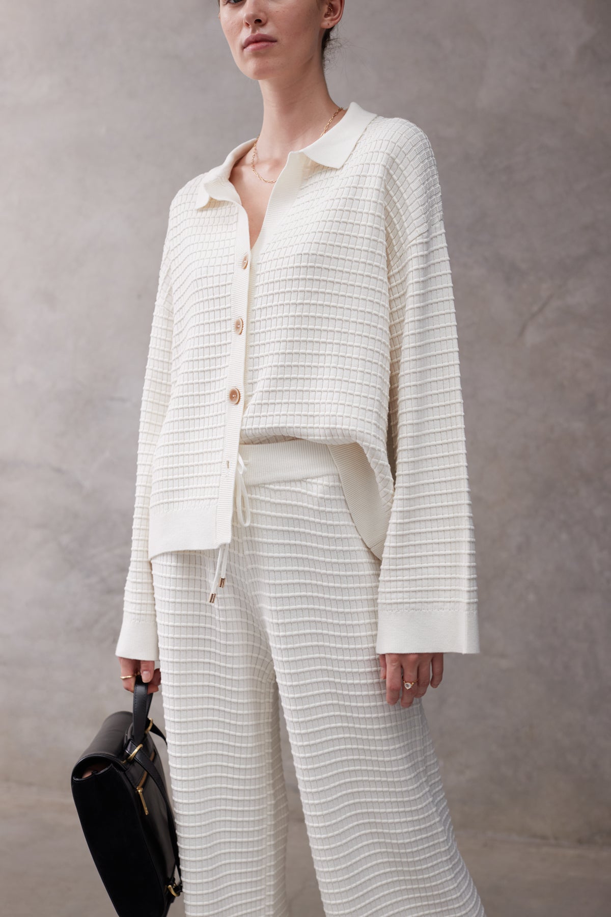 THE ORIANE KNIT SHIRT