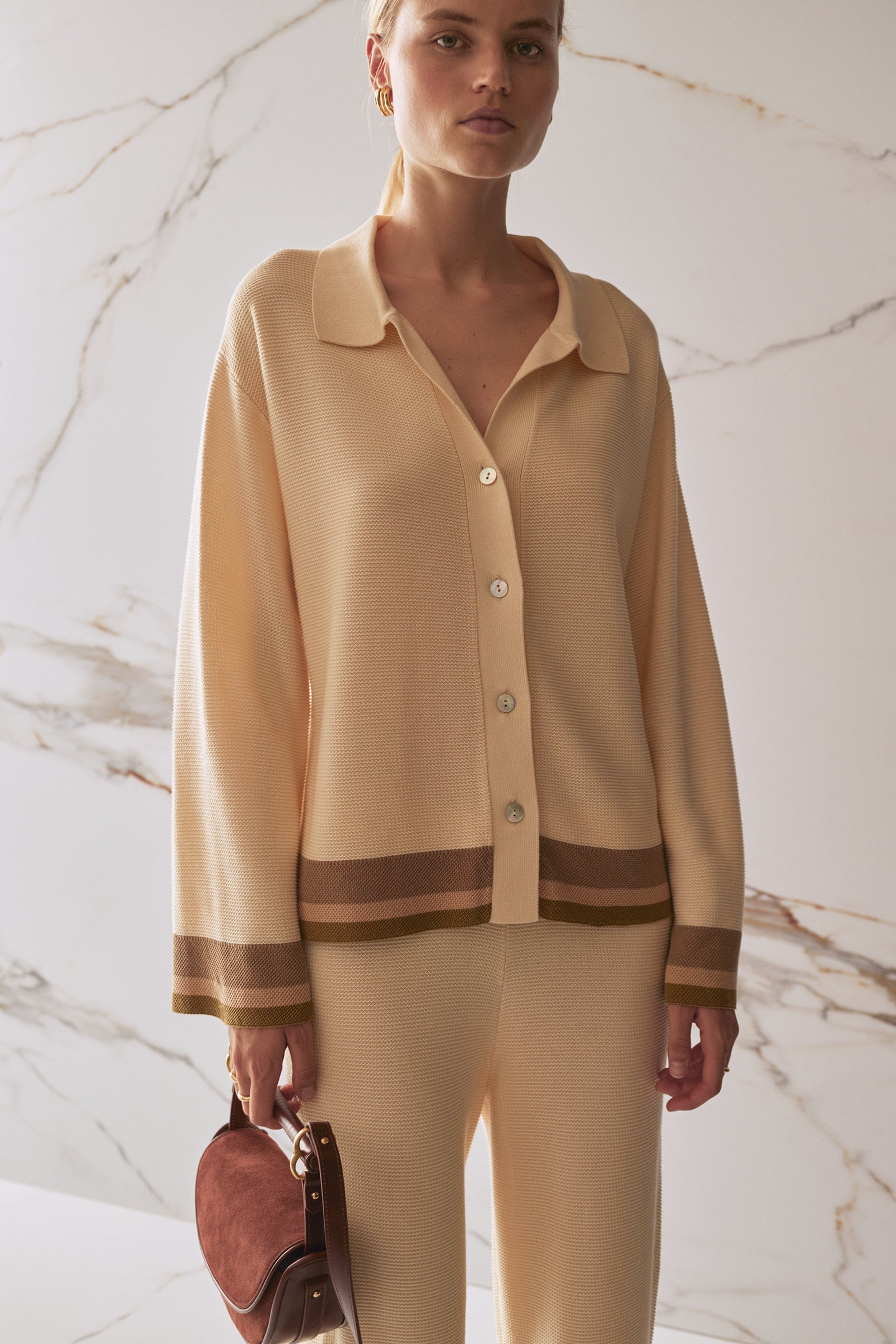 THE ABIGAIL KNIT SHIRT