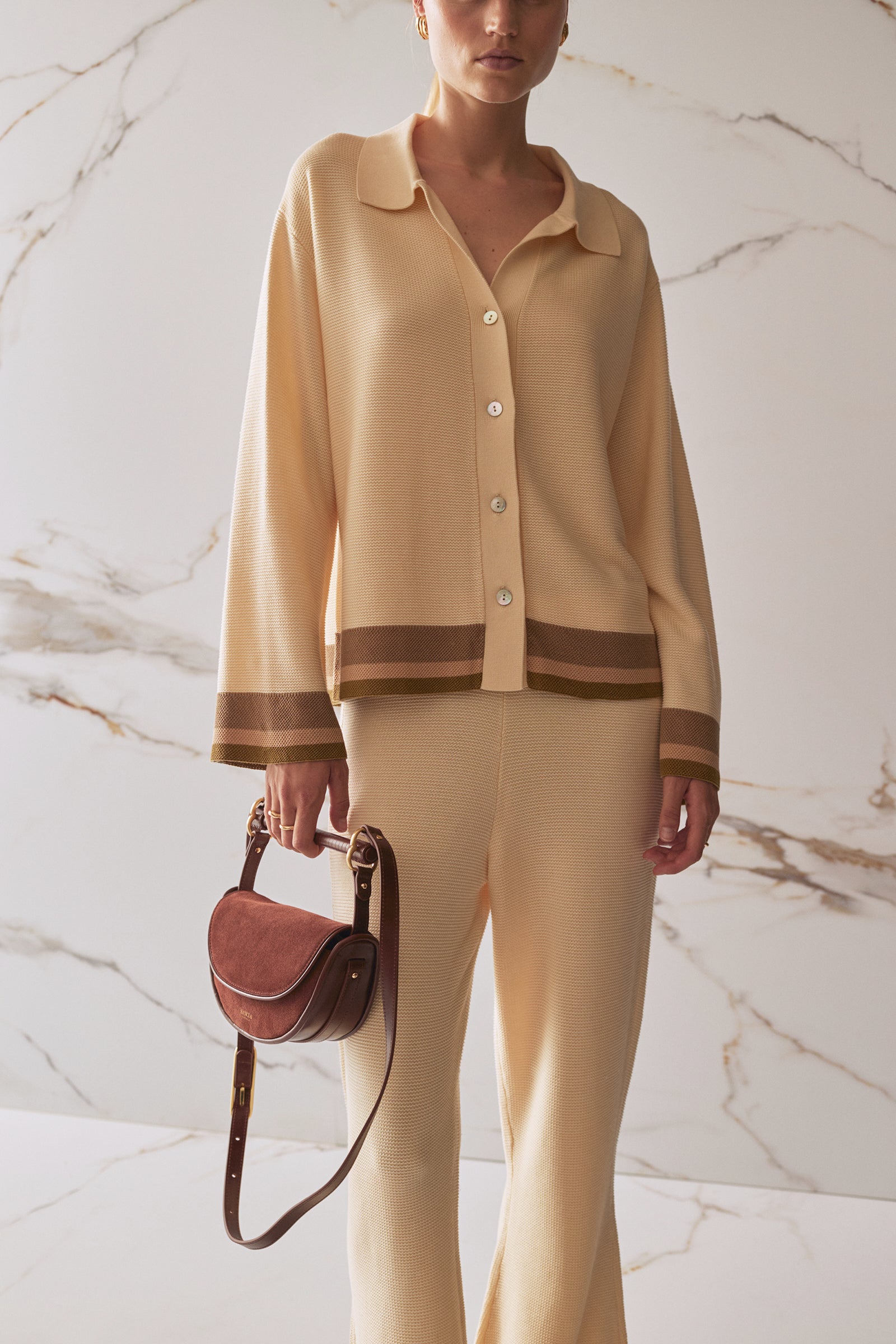 THE ABIGAIL KNIT SHIRT