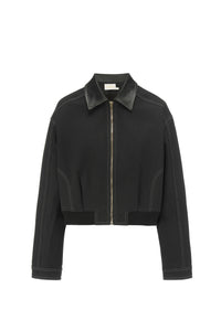 THE DUCKIE COTTON BOMBER JACKET