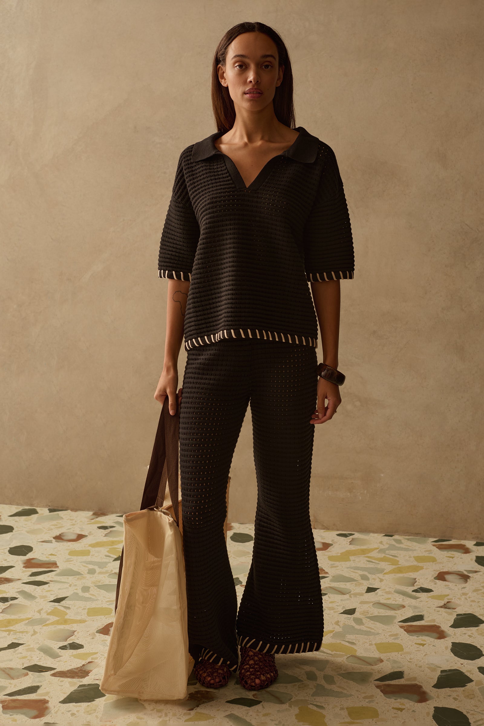 THE ZARNI KNIT SHIRT