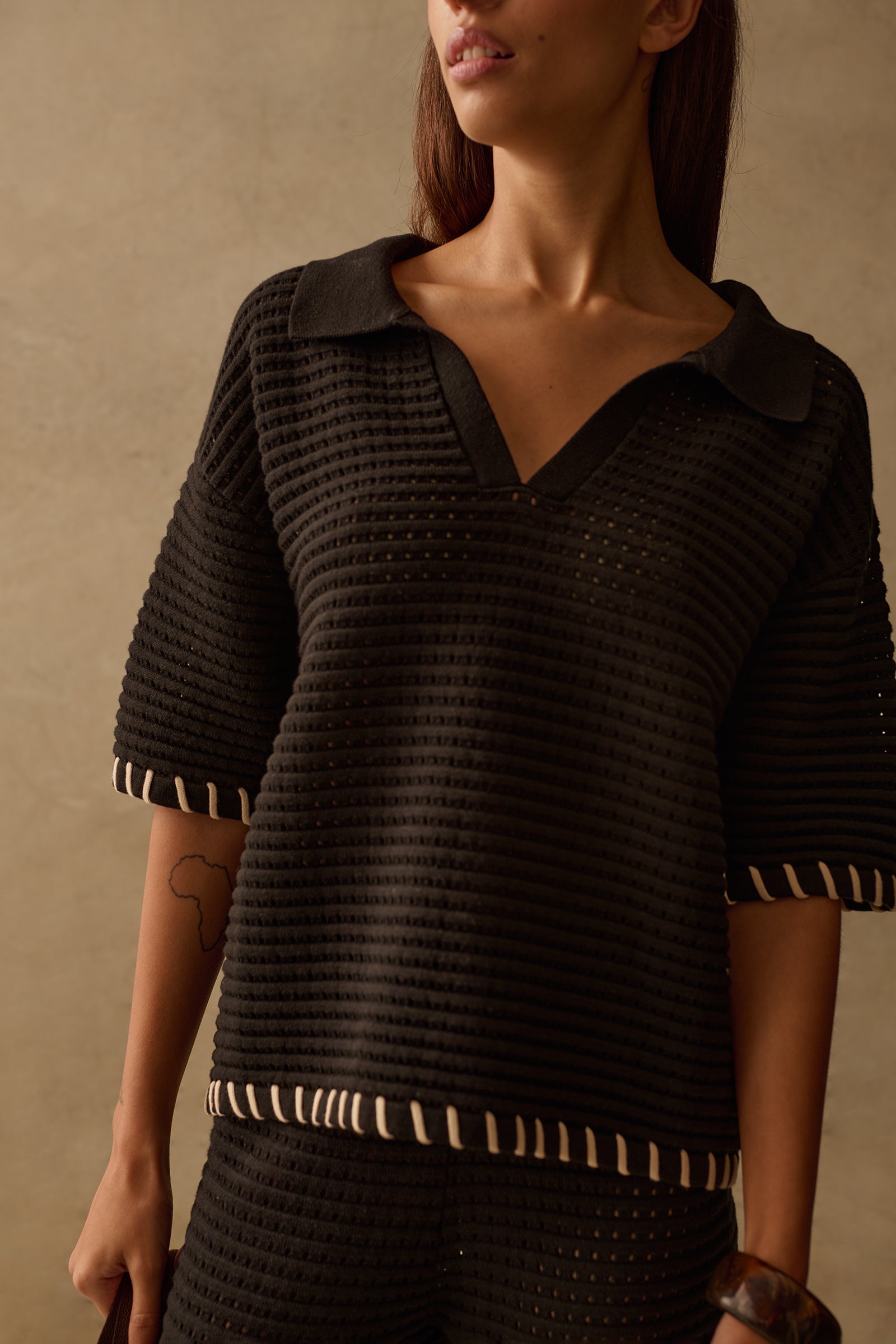THE ZARNI KNIT SHIRT