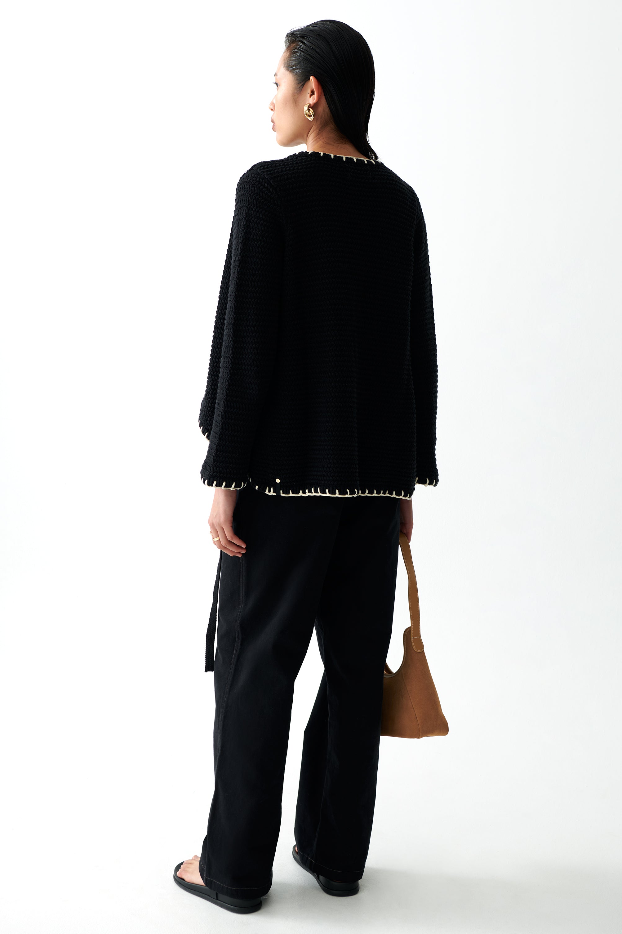 THE ZATY KNIT CARDIGAN