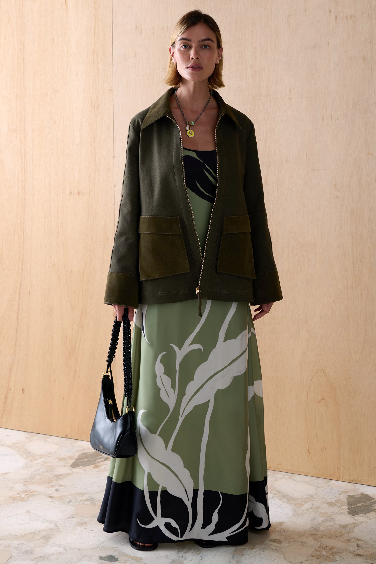 THE VIOLETA CUPRO DRESS