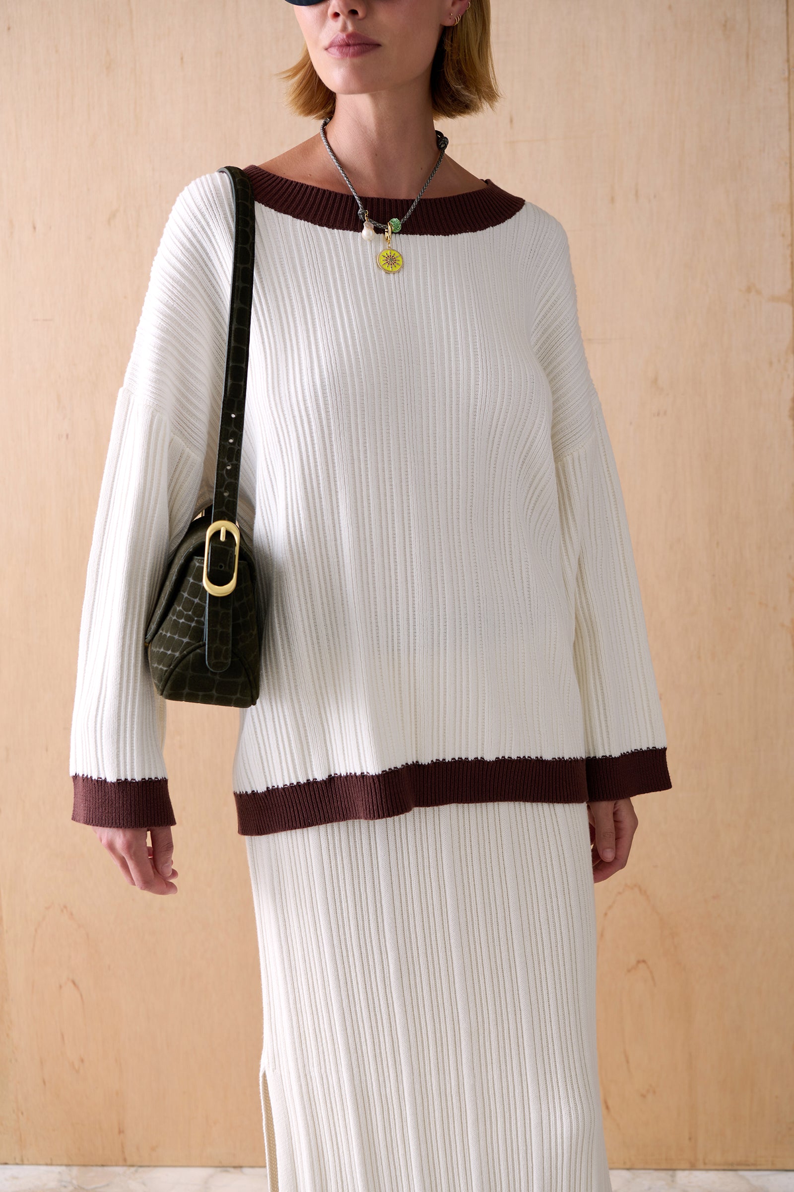 THE VALE COTTON KNIT TOP