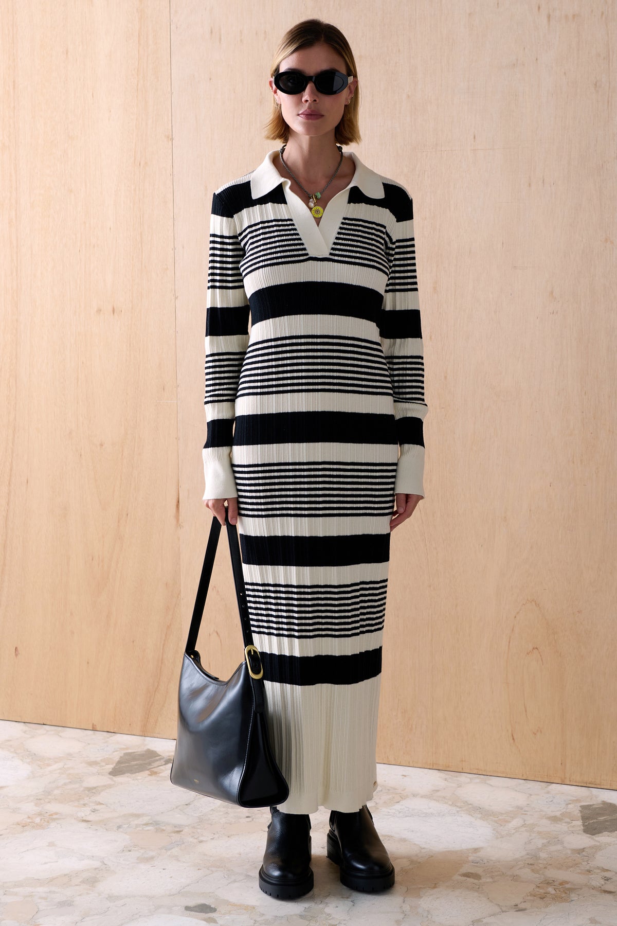 THE YANA COTTON KNIT DRESS
