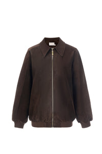 THE KENNEDY SUEDE BOMBER