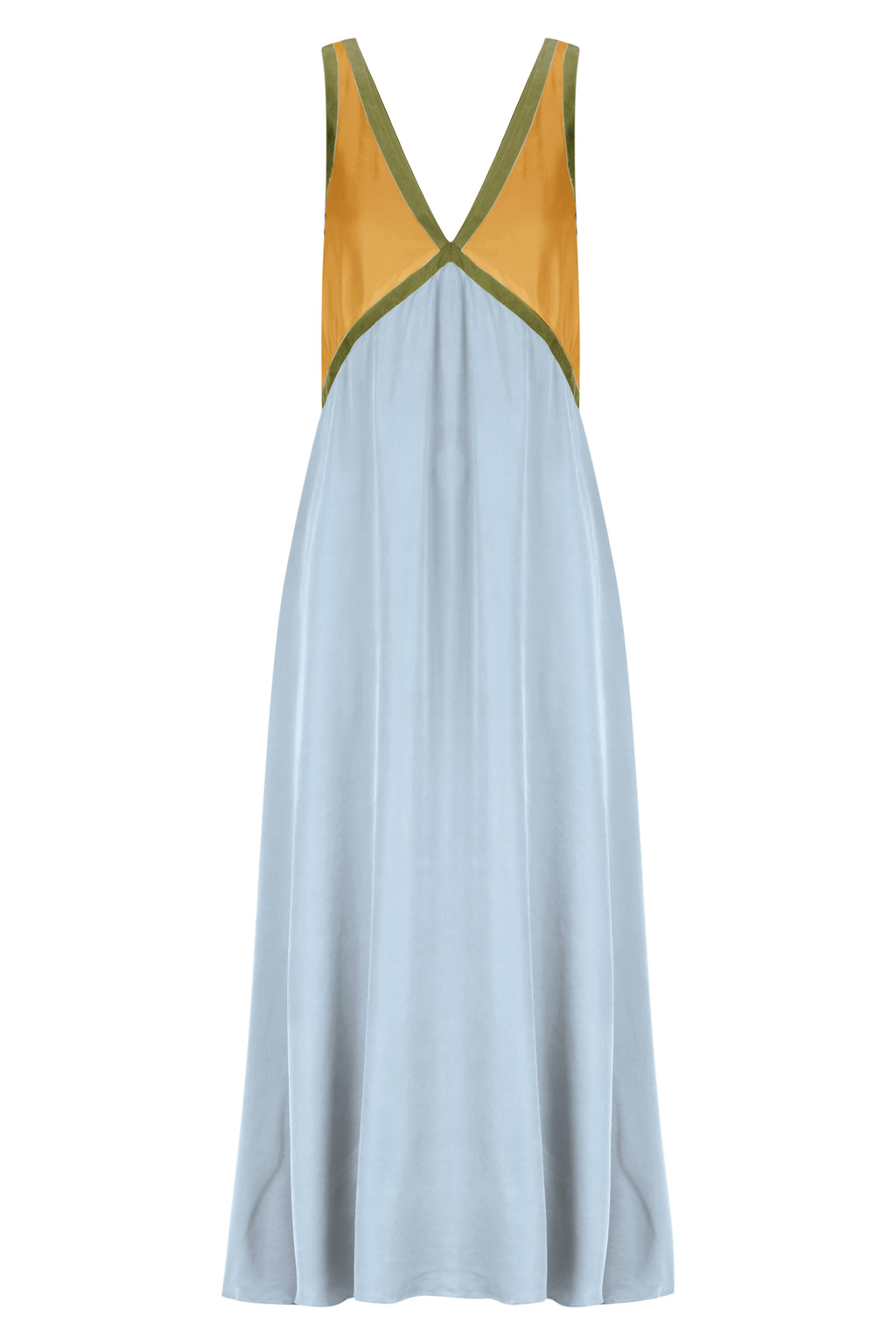naomi colorblock maxi dress THE NAOMI DRESS