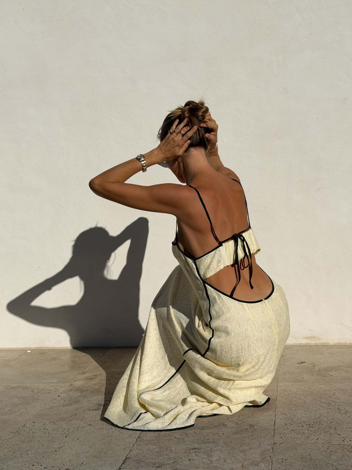 THE VIOLETA COTTON DRESS