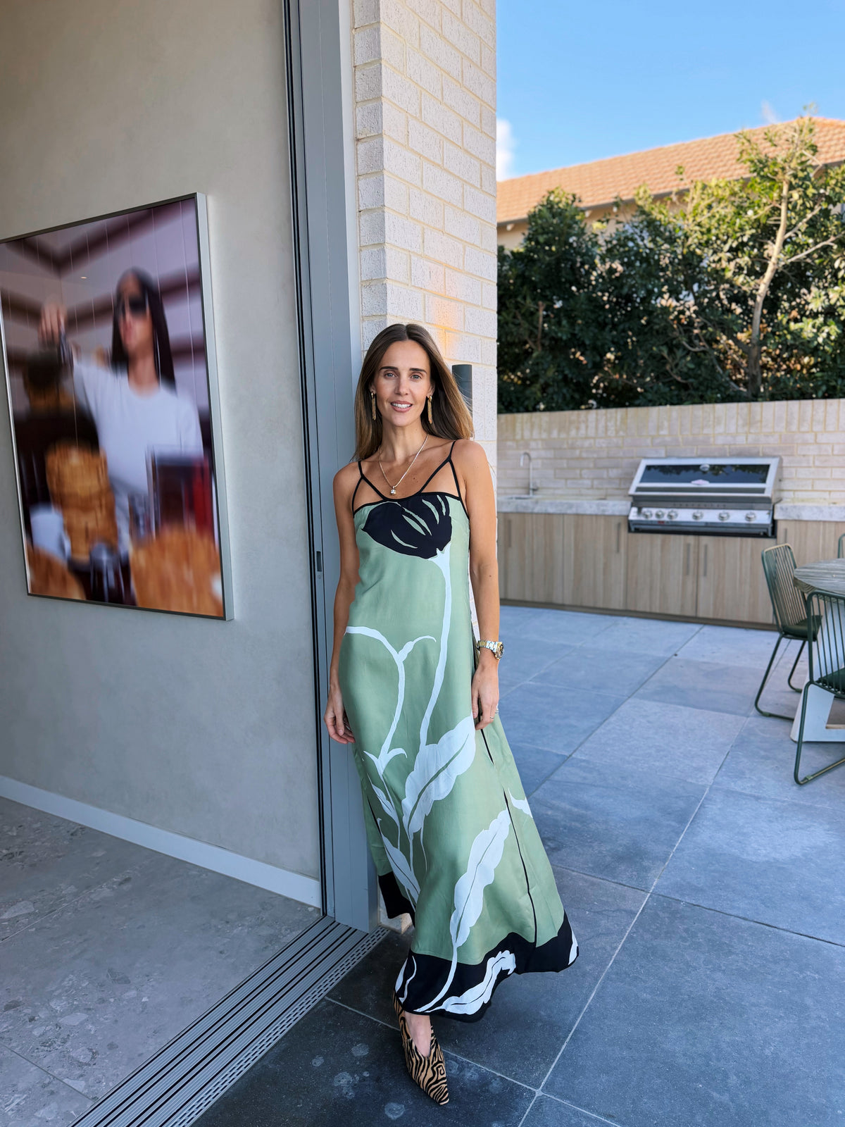 THE VIOLETA CUPRO DRESS