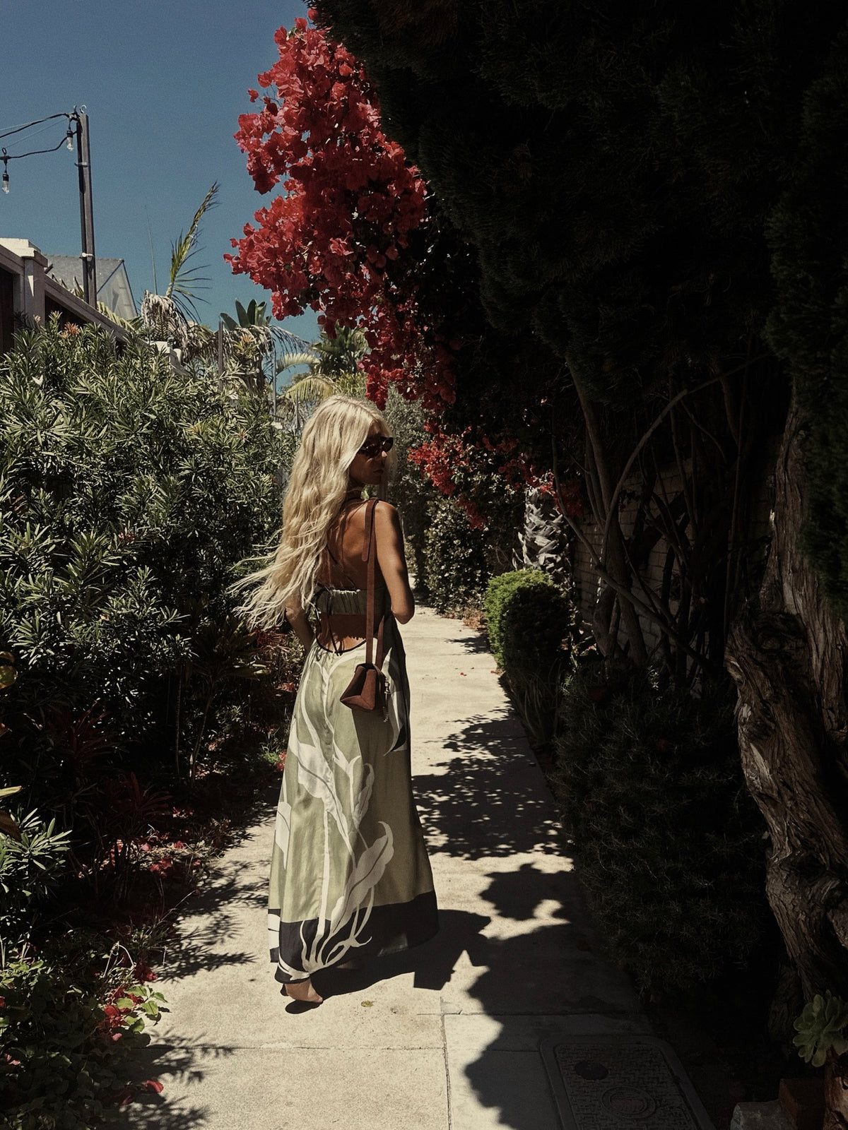 THE VIOLETA CUPRO DRESS