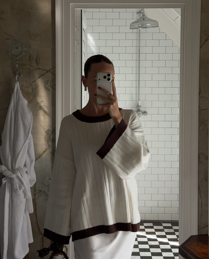 THE VALE COTTON KNIT TOP