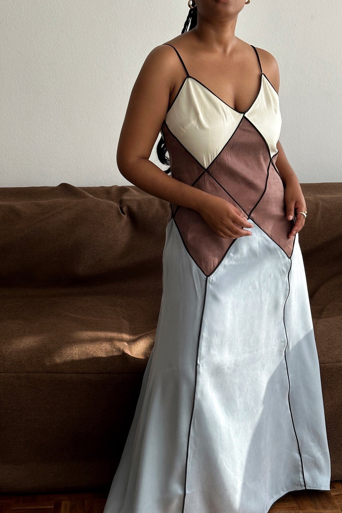 THE HARPER CUPRO DRESS