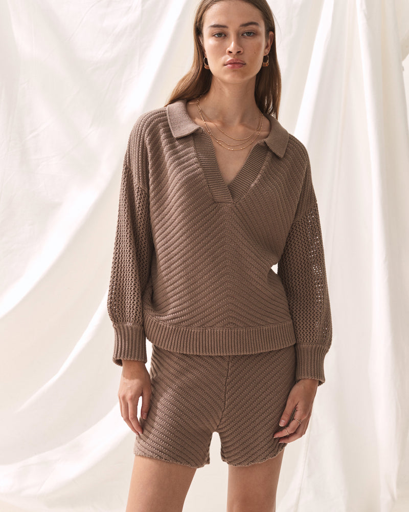 THE ELLERA KNIT TOP