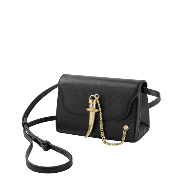 Sancia Black Gigi Mini Australian Leather Crossbody Bag (In Great Cond –  The Saved Collection