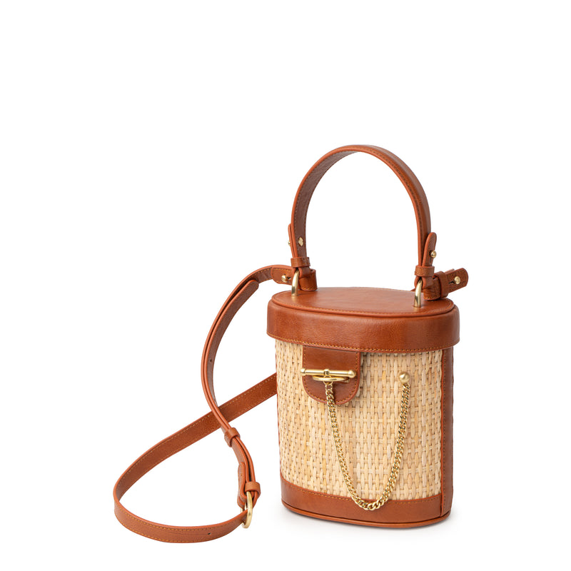 Canteen straw bag on sale