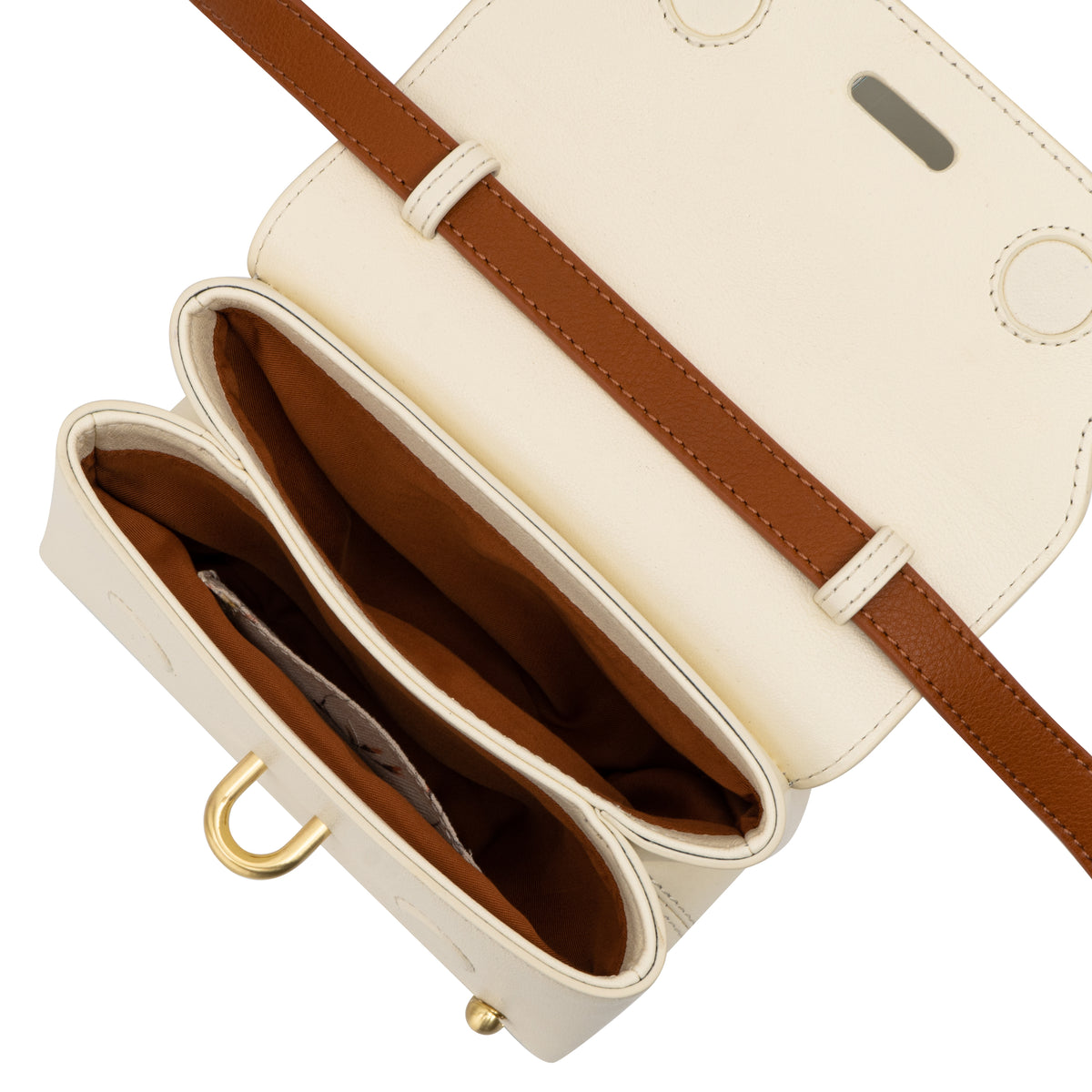 Sancia Anouk Bar Bag - Coconut